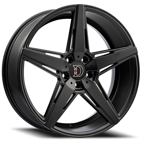 Defy Road Wheels D02 Satin Black