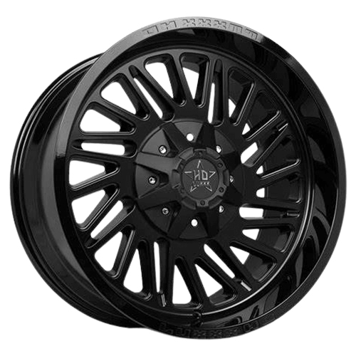 Luxxx HD Offroad LHD-19 Matte Black With Gloss Black Lip