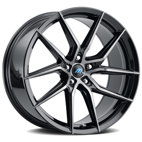 Mach Euro Concave ME.6 Gloss Black With Machined Face