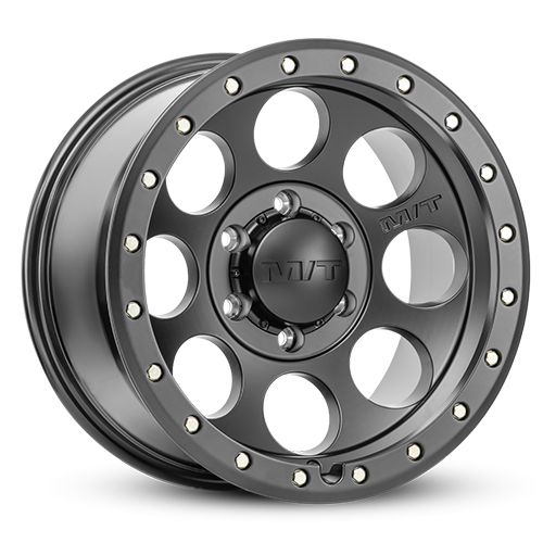 Mickey Thompson Classic Pro Satin Black With Zinc Bolts