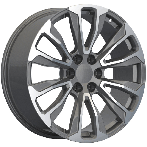 Replica Wheels REP204 Gunmetal Machined