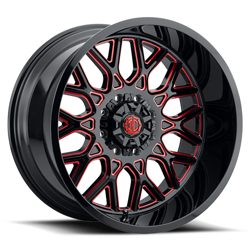 Xtreme Offroad NX-30 Midnight Black With Red Milled Accents