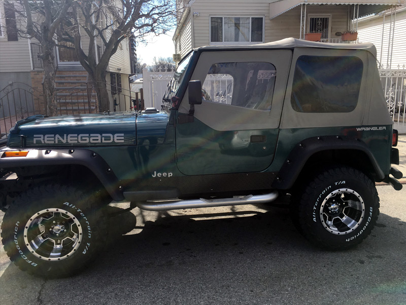 1995 Jeep Wrangler - 15x10 Ultra Wheels Rough Country  Suspension  Lift System