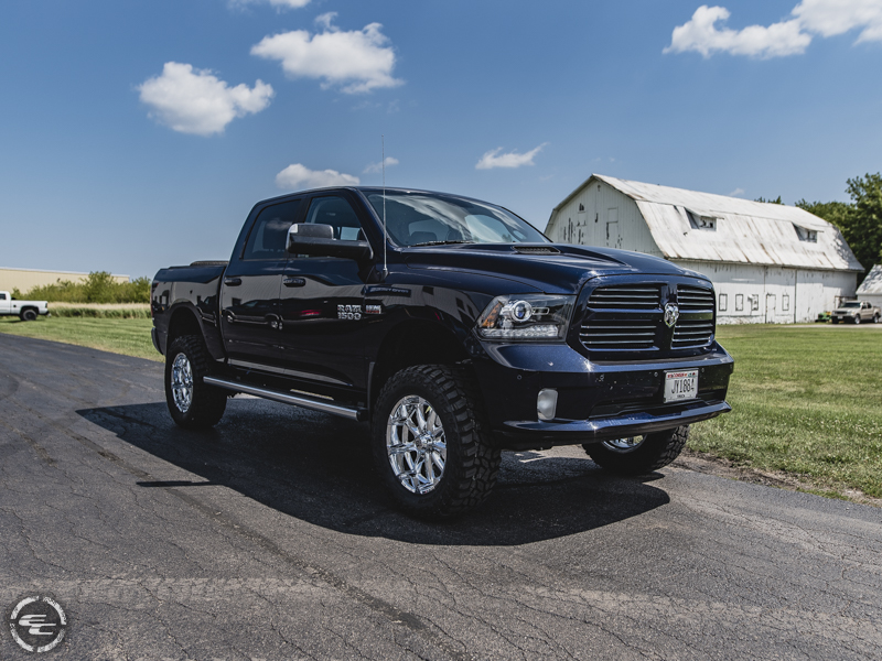 2014 Ram 1500 - 20x9 XD Series Wheels 35x12.5R20 Cooper Tires Rough