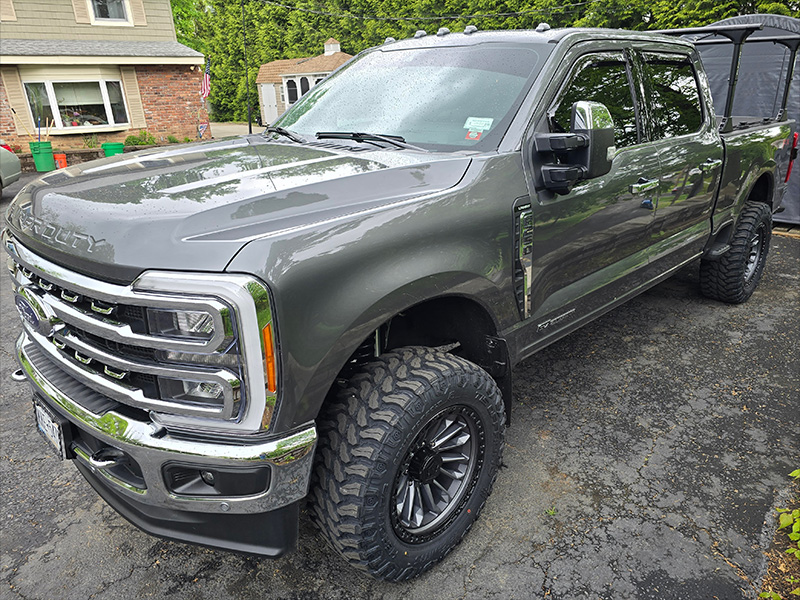 2023 Ford F250 Lariat Tis 556ab 20x10 Tis Tt1 35x12 50r20 Leveled Suspension 