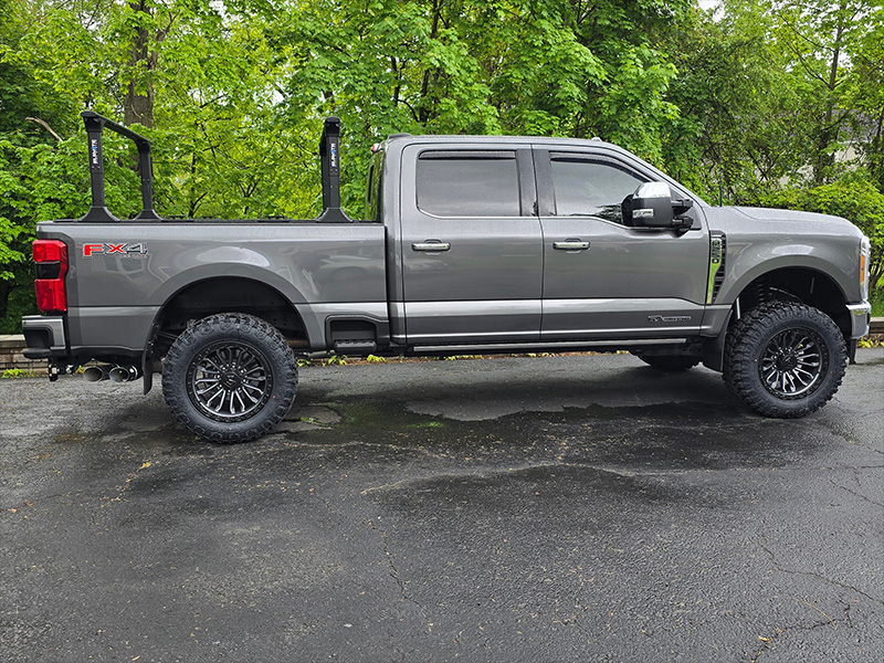 2023 Ford F250 Lariat Tis 556ab 20x10 Tis Tt1 35x12 50r20 Leveled Suspension 