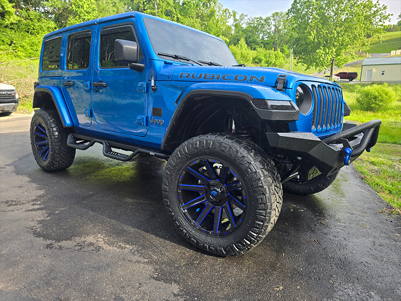 2023 Jeep Wrangler Fuel Contra 20x10 Nitto Ridge Grappler 35x12 50r20 3 5in Rough Country Suspension Lift 