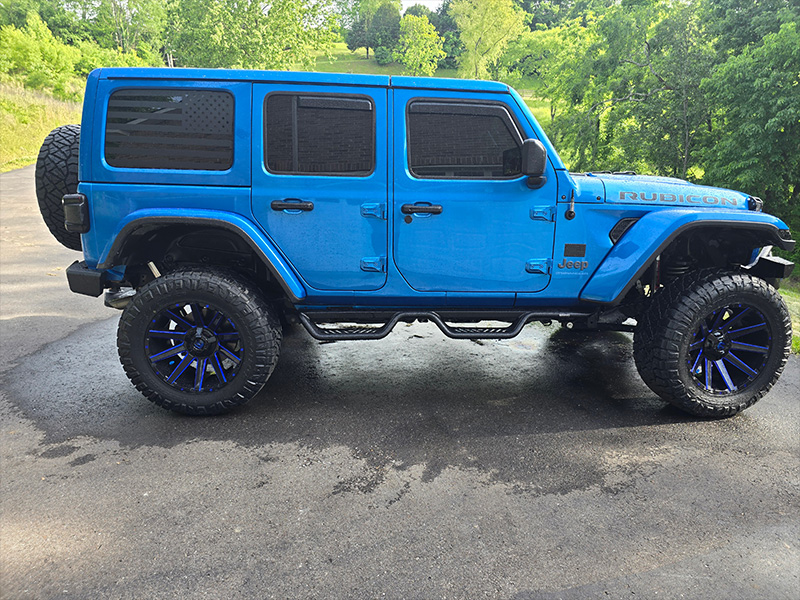 2023 Jeep Wrangler Fuel Contra 20x10 Nitto Ridge Grappler 35x12 50r20 3 5in Rough Country Suspension Lift 