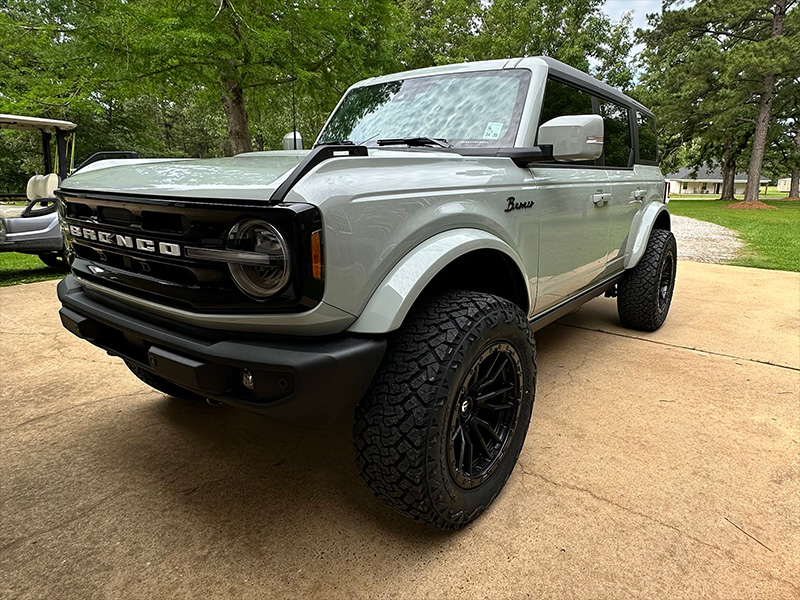 2024 Ford Bronco Outer Banks Fuel Rebel 20x10 Venom Power Terra Hunter 35x12 50r20 Pro Comp Suspension Lift 