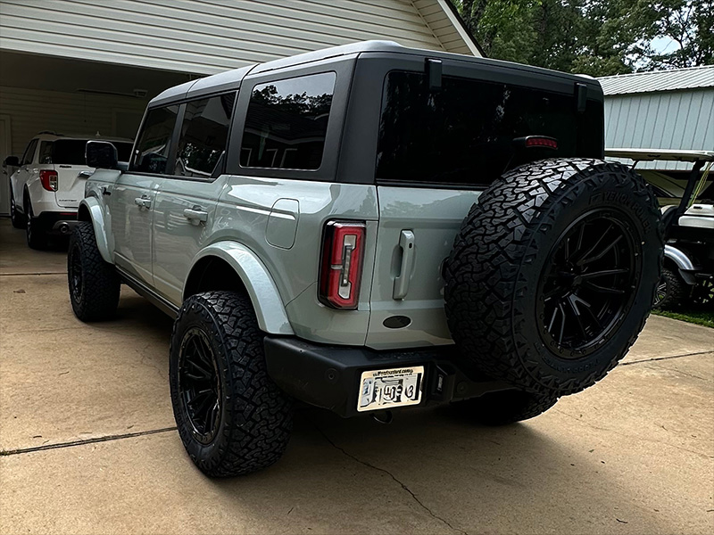 2024 Ford Bronco Outer Banks Fuel Rebel 20x10 Venom Power Terra Hunter 35x12 50r20 Pro Comp Suspension Lift 