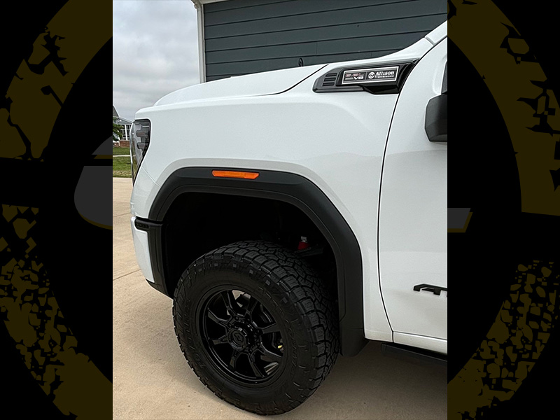 2024 Gmc Sierra At4 Gear Offroad Glock 772 20x9 Toyo At3 35x12 50r20 