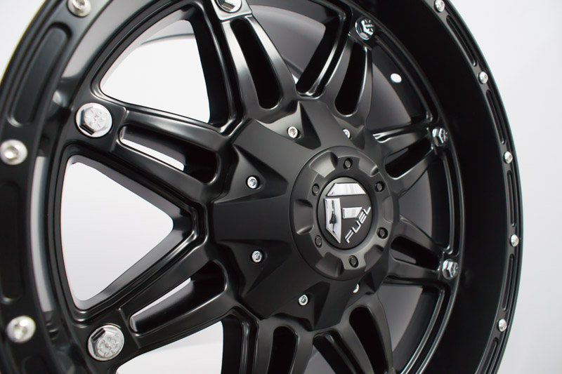 Fuel Off Road D531 18x9 8 Lug Matte Black Wheels Rims .JPG