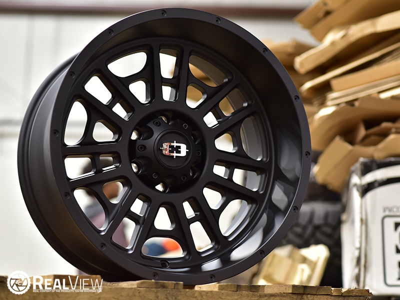 Vision 418 Widow 20x10 25 Satin Black Wheels Rims 