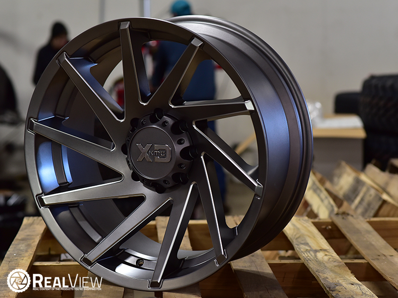 Xd834 Satin Grey Milled 22x10 18 Wheels Rims 