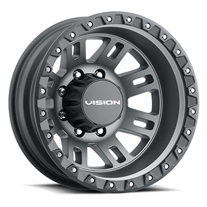 Vision Offroad Manx 2 Satin Gray Dually Rear