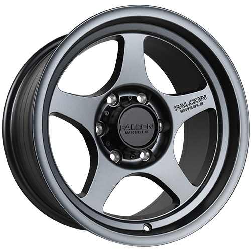 Falcon Wheels T2 Matte Gunmetal Photo