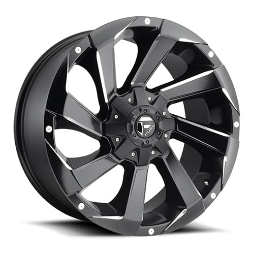 Fuel Offroad Razor D592 Matte Black W/ Milled Spokes Photo