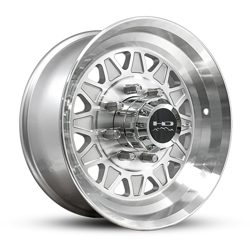 HD Trailer Wheels HDT Forged Trailer Gloss Silver With Machined Face Photo