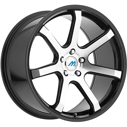 Mach Euro Concave ME-7 Gloss Black W/ Machined Face Photo