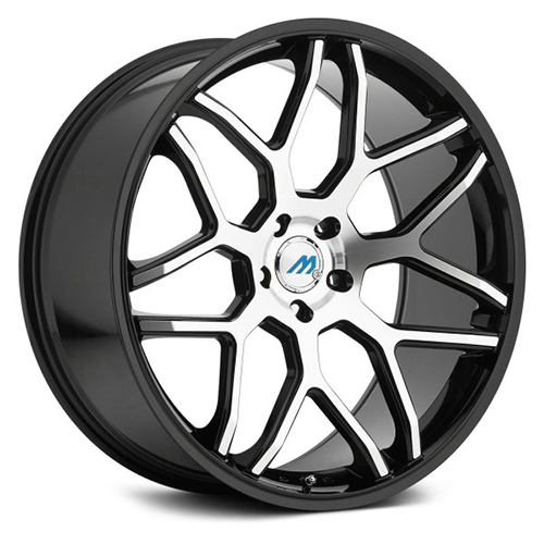 Mach Euro Concave ME-8 Gloss Black W/ Machined Face Photo