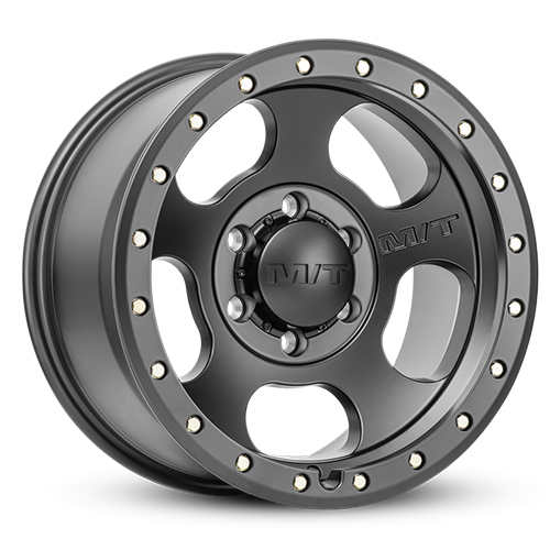 Mickey Thompson Canyon Pro Satin Black With Zinc Bolts Photo