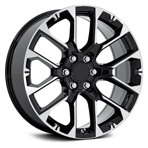 OE Performance PR224 Gloss Black W/ Machined Face