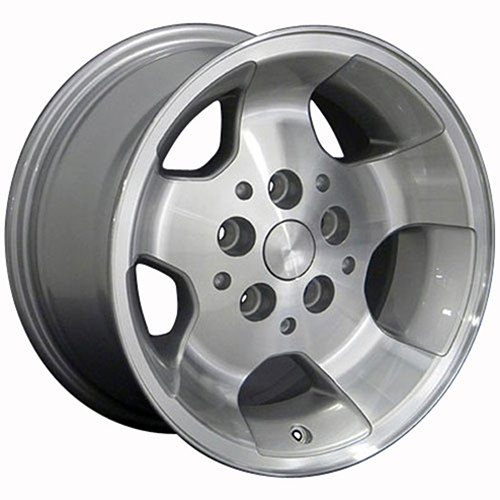 Replica Wheel Jeep Wrangler JP08 Silver Machined Photo